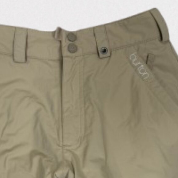 Burton Women Gore Tex Snow Ski Snowboarding Pants Size XS Knaki - Picture 4 of 11